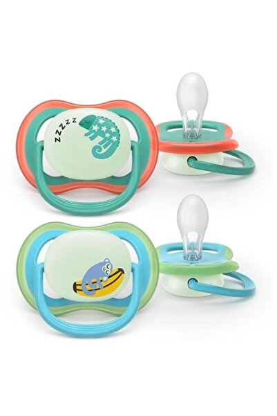 Philips Pacifier Avent Ultra Air SCF376/28 2-Pack Orthodontic BPA-Free 6-18m ...