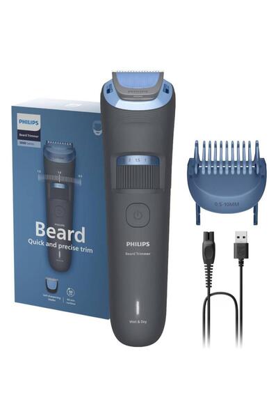 Philips Тример за брада BT3617/15 Самозаточващи се ножчета, 20 настройки за д...