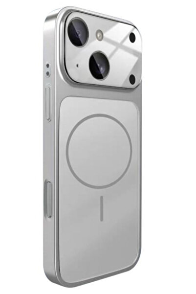 Caseji iPhone 13/14 Compatible Gray 17 Pro Appearance Ag Glass Camera Lens Ma...