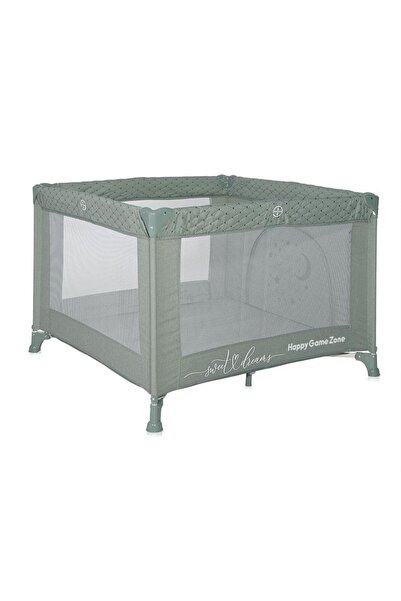 LORELLİ Baby Playpen Happy Game Zone 100x100x74 cm, Green, 0-3 Years, 15 kg