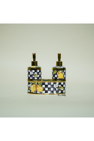 Miss Betty وعاء صابون ليندا من البورسلين