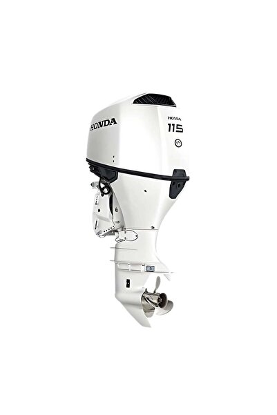 Honda 115 HP Hidrolik Direksiyonlu Uzun Şaft Beyaz Deniz Motoru