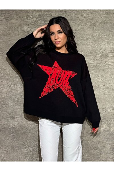 DYSTUDİODESİGN Yildizli Salaş Tri̇ko