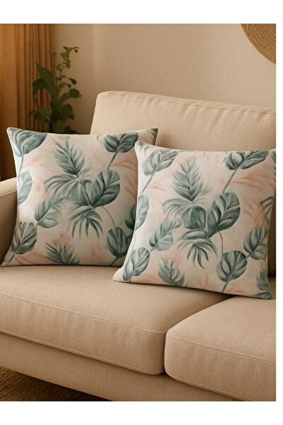 OEM Set of 2 Decorative Pillow Covers, Size 40 x 40 cm Velvet 10