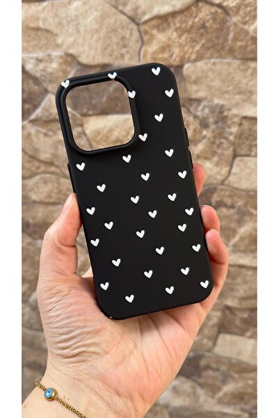 Vip Case حافظة مطاطية كلاسيكية متوافقة مع هاتف آيفون 15 برو ميني وايت هارت من...