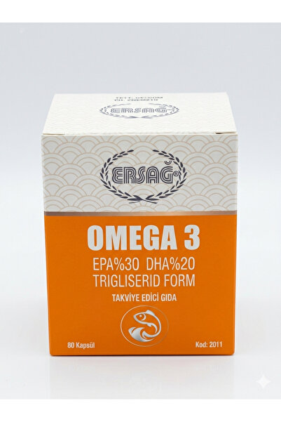 Ersağ Omega 3 Takviye Edici Gıda