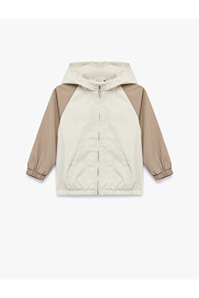 Koton bloc de culoare Kangaroo cu detaliu la buzunar detaliu cu fermoar Hanor...