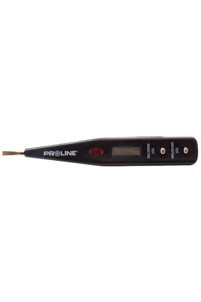 OEM INDICATOR DE TENSIUNE PROLINE CU ECRAN LCD ȘI BEC 12-220V / 125MM