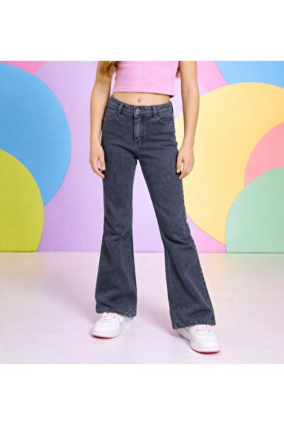 minny max Pantaloni pentru fete Spanish Paça denim Smoked