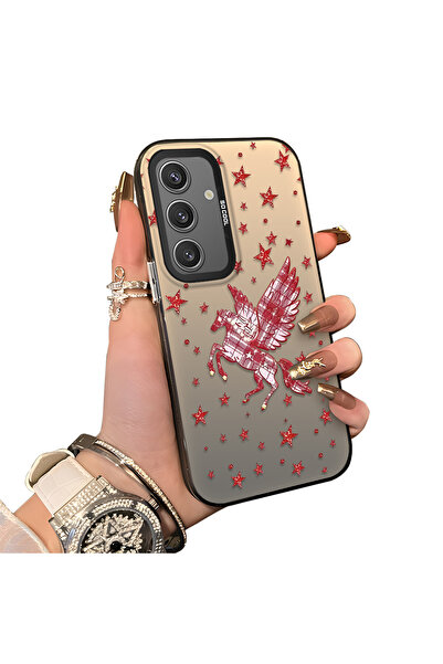 ucuc حافظة حماية للعدسات من السيليكون الصلب أكريليك درجة متوافقة مع هاتف سامس...