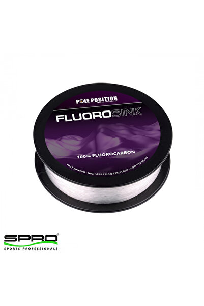 Spro خيط صيد فلوروسينك بسمك 0.38 مم وطول 300 متر