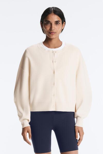 Oysho Balloon kol örgü hırka