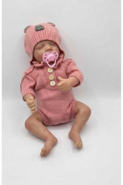 Kayra Reborn Vinil Silikon Gerçekçi Slikon Bebek 43 Cm