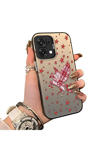 ucuc حافظة حماية للعدسات من السيليكون الصلب أكريليك متوافقة مع هاتف اوبو F31 ...