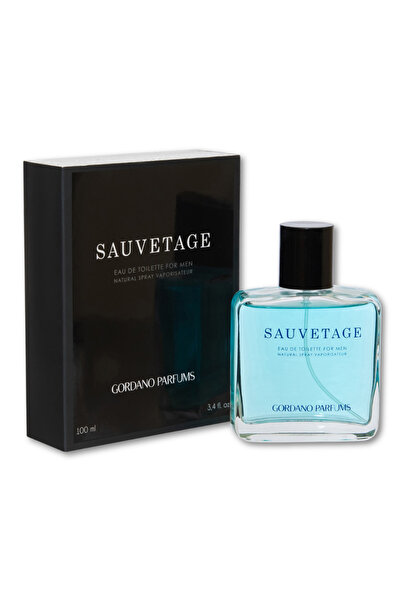GORDANO PARFUMS Men's perfume Sauvetage for Men, Eau de Toilette, 100 ml