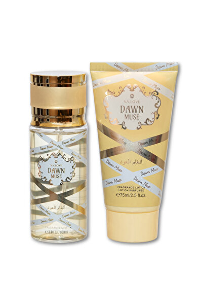 V.V LOVE Dawn Muse Women's Gift Set – Fragrance Mist 100 ml + Fragrance Lotio...
