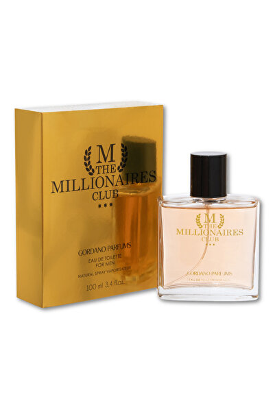 GORDANO PARFUMS Men's perfume The Millionaire Club for Men, Eau de Toilette, ...