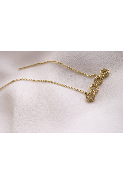 Inovius Елегантни обеци, позлатени медни - LMG29