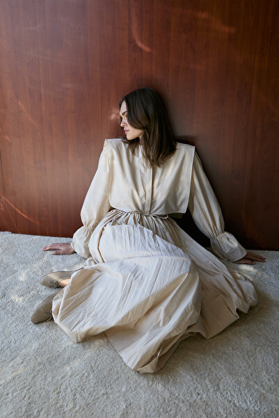 Melike Tatar poplin Rochie 32-2621