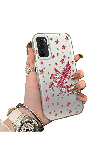 ucuc حافظة حماية للعدسات من السيليكون الصلب أكريليك درجة متوافقة مع هاتف اوبو...