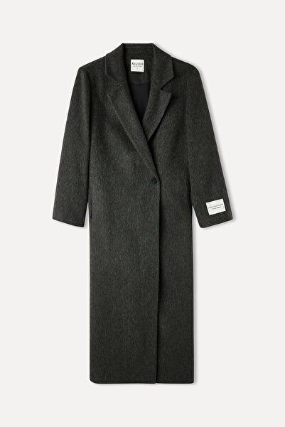 Mudo YÜN KARIŞIMLI UZUN PALTO