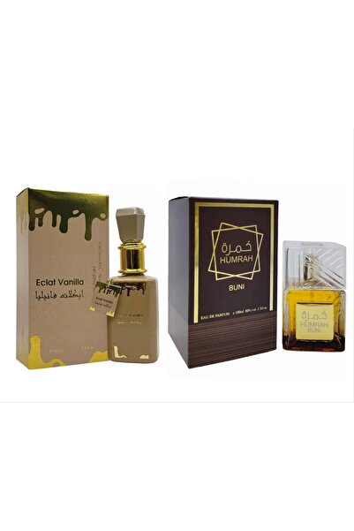 ECLAT Set of 2 Vanilla Women's Perfumes 100ml & Humrah Buni Unisex Perfumes 1...