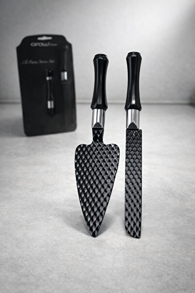 Rivorn Arow 2'li Pasta Servis Takımı – Pasta Spatulası ve Servis Bıçağı Seti ...