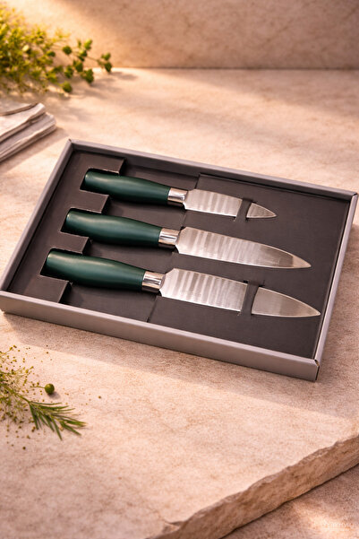 Rivorn Lzg 3-Piece Chopping Knife Set – Sharp and Durable Kitchen Knife Set