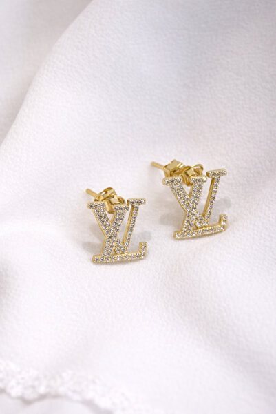 Inovius Elegant Earrings, Gold Plated Copper - LMG09