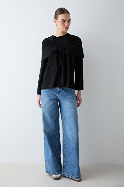 Melike Tatar Şalı material elastic Badi 32-2722