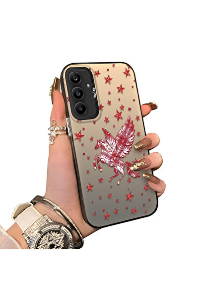 ucuc حافظة حماية للعدسات من السيليكون الصلب أكريليك درجة متوافقة مع هاتف سامس...