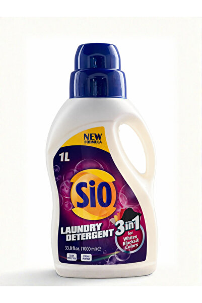 Sio 3-in-1 Liquid Laundry Detergent 1000 ml – Multi-Fabric Cleaning & Freshness