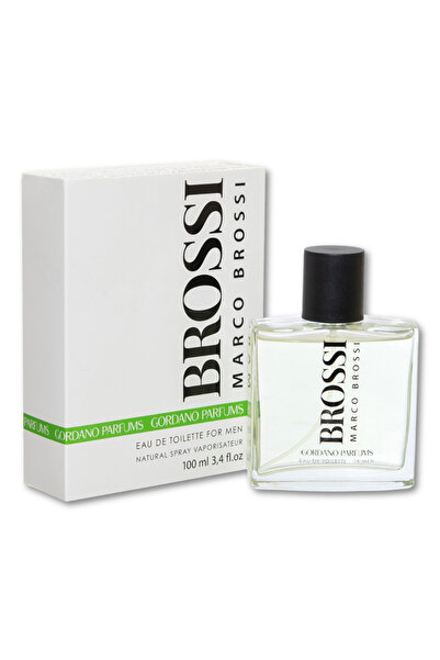 GORDANO PARFUMS Marco Brossi White Men's Perfume, Eau de Toilette, 100 ml