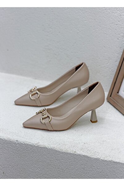 NUR KARACA 26Y8233 ΠΑΠΟΥΤΣΙΑ ΣΤΙΛΕΤΟ ΓΥΝΑΙΚΕΙΑ ΜΕ ΠΕΤΡΙΝΗ ΠΟΡΠΗ ΚΑΙ ΛΕΠΤΟΜΕΡΕ...