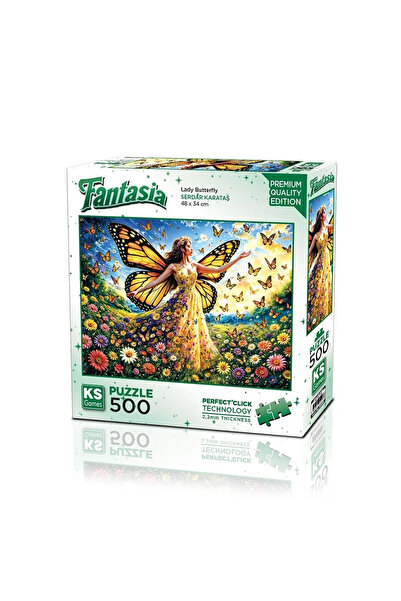 Ks Puzzle 20093 Puzzle 500 Lady Butterfly
