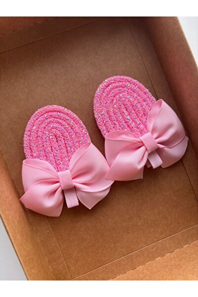 Stil Tasarım Toka Dondurma Şeker Pembe Toka 2 li