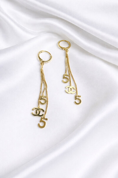 Inovius Elegant Earrings, Gold Plated Copper - LMG24