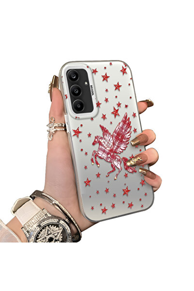 ucuc حافظة حماية للعدسات من السيليكون الصلب أكريليك درجة متوافقة مع هاتف سامس...