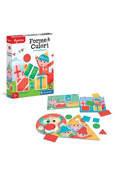 CLEMENTONI Joc educativ Agerino - Forme si culori