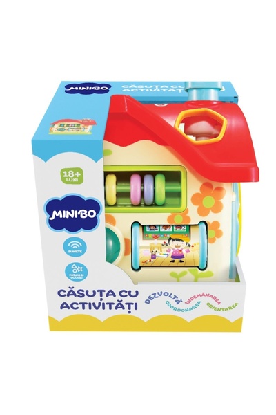 Noriel Jucarie bebelusi Minibo - Casuta cu activitati