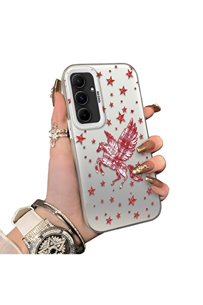 ucuc حافظة حماية للعدسات من السيليكون الصلب أكريليك درجة متوافقة مع هاتف سامس...