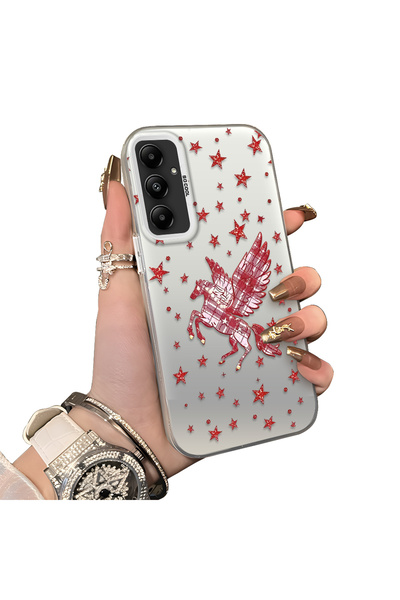 ucuc حافظة حماية للعدسات من السيليكون الصلب أكريليك درجة متوافقة مع هاتف سامس...