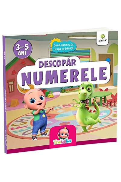 TraLaLa Carte interactiva Tralala, Descopar numerele/Buna dimineata, draga gr...