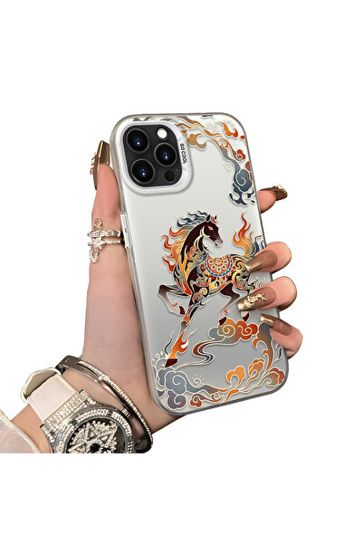 ucuc حافظة حماية للعدسات من السيليكون الصلب أكريليك درجة متوافقة مع هاتف iPho...