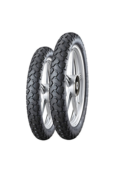 TÜRKMOPET Honda CB 125F 2.75-18 ve 90/90-18 NR-48 Tubeless Ön Arka Lastik Takımı