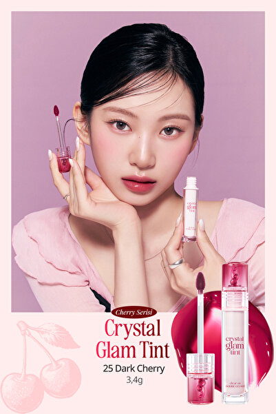 CLIO Yapışkanlık Hissi Vermeyen Yoğun Işıltılı Tint Crystal Glam Tint (25 Dar...