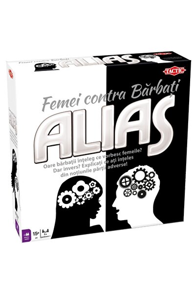 TACTIC Joc de societate Alias, Women vs. Men - Femei contra Barbati