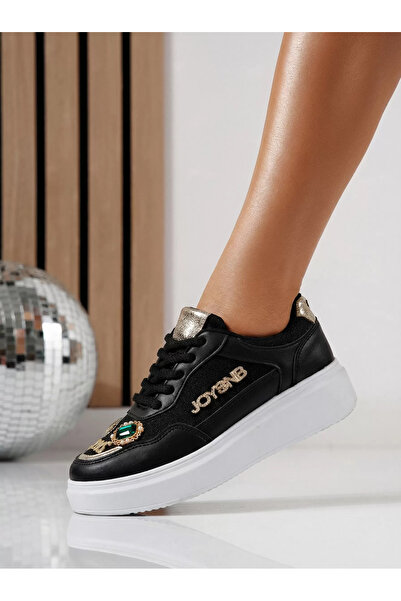 Zaira Women's black sneakers made of eco- Leather Margot #24521 - 40