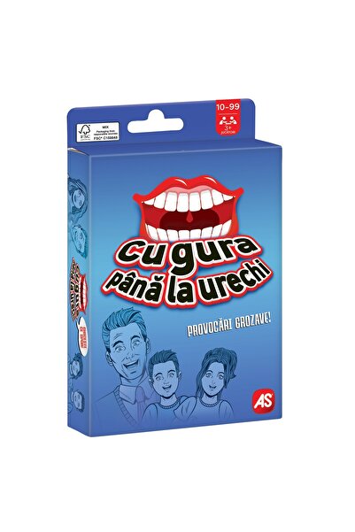 As Games Joc de carti - Cu gura pana la urechi, limba romana