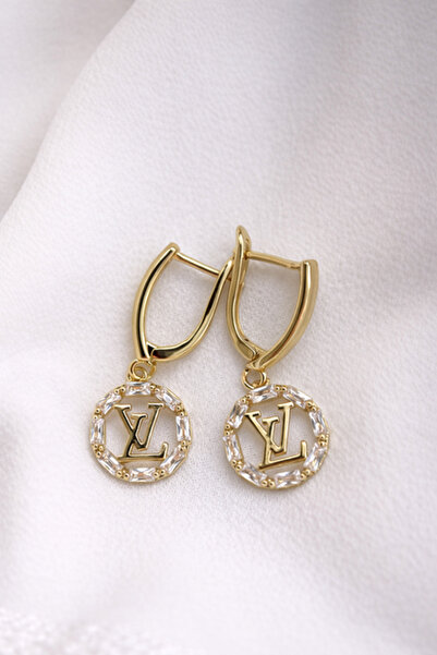 Inovius Cercei Eleganti, Cupru Placat cu Aur - LMG08